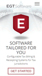 Mobile Screenshot of egtsoftware.com